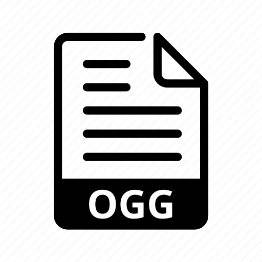 Ogg, extension, format, document icon - Download on Iconfinder