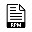 rpm, extension, format, document