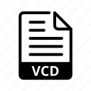 vcd, extension, format, document