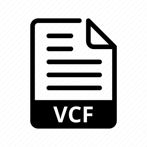 Vcf, extension, format, document icon - Download on Iconfinder