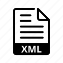 xml, document, files, data