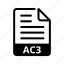 ac3, file format, extension, format 