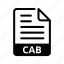 cab, file format, extension, format 
