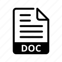 doc, paper, document, office