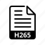 h265, video, multimedia, film 