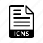 icns, file type, extension, icns file 