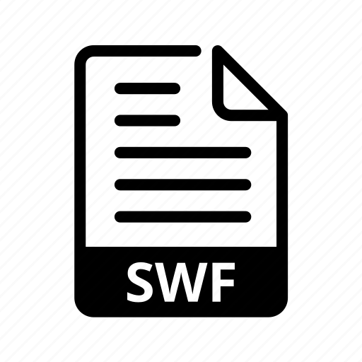 Swf, file format, extension, format icon - Download on Iconfinder
