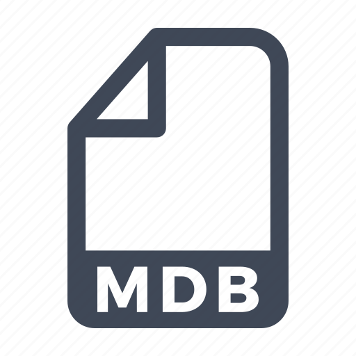 File, format, mdb icon - Download on Iconfinder