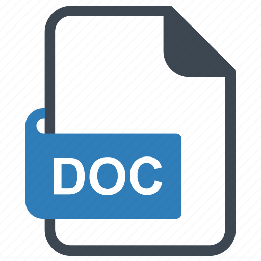 Doc, file, file format, text, word icon - Download on Iconfinder