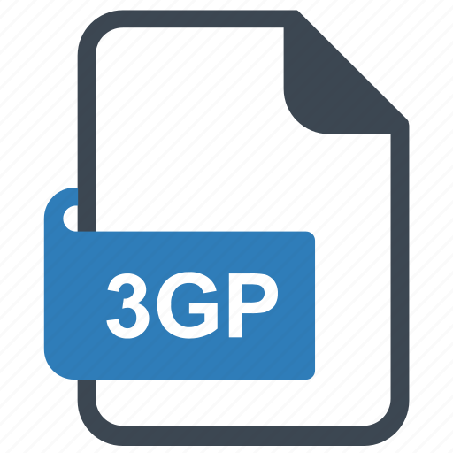 3gp, file, format, third generation partnership project icon - Download on Iconfinder