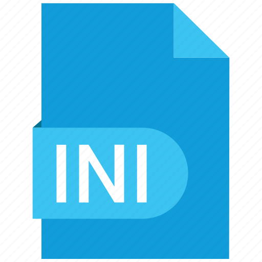 Extension, file, ini, name icon - Download on Iconfinder