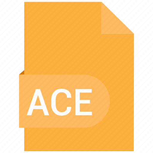 Ace, extension, file, name icon - Download on Iconfinder