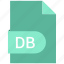 db, document, extension, file 