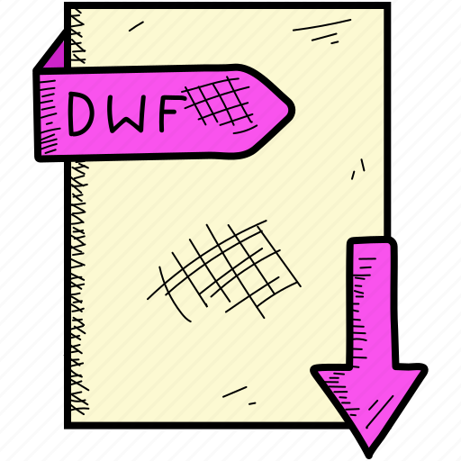 Dwf, extention, file, format icon - Download on Iconfinder