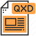 application, data, document, file, label, type, qxd