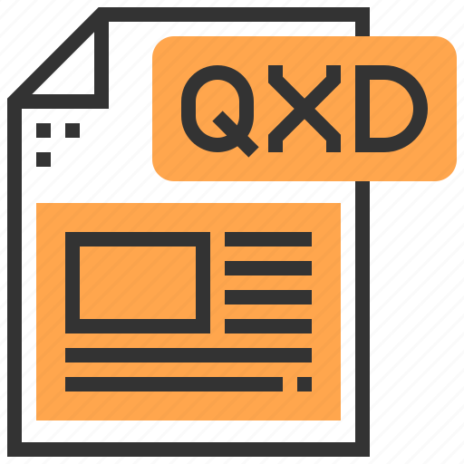Application, data, document, file, label, type, qxd icon - Download on Iconfinder