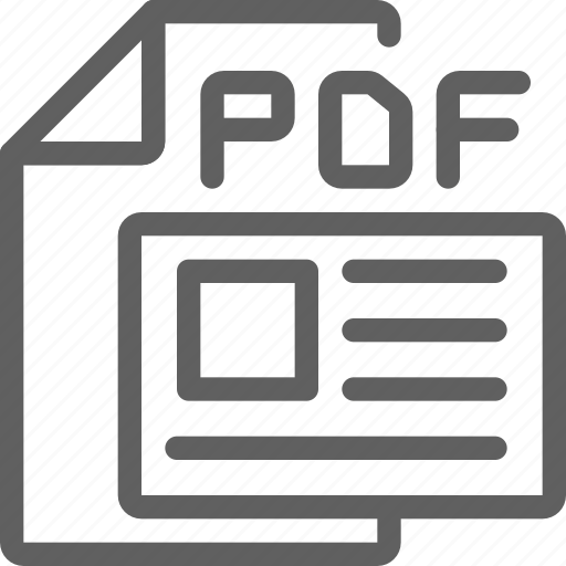 File, pdf, document, paper icon - Download on Iconfinder
