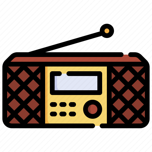 Radio, technology, audio, transistor, communications icon - Download on Iconfinder