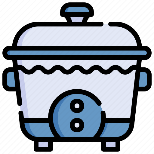 Rice, cooker, cooking, kitchenware, kitchen, appliance icon - Download on Iconfinder