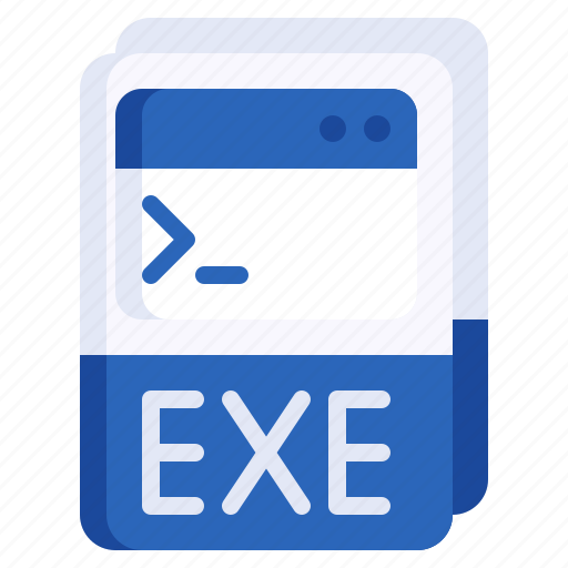 Exe, format, document, file, folders icon - Download on Iconfinder