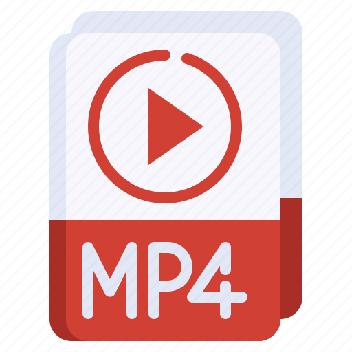 Mp4, file, formats, extension, audio icon - Download on Iconfinder