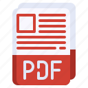 pdf, file, format, portable, document, ui