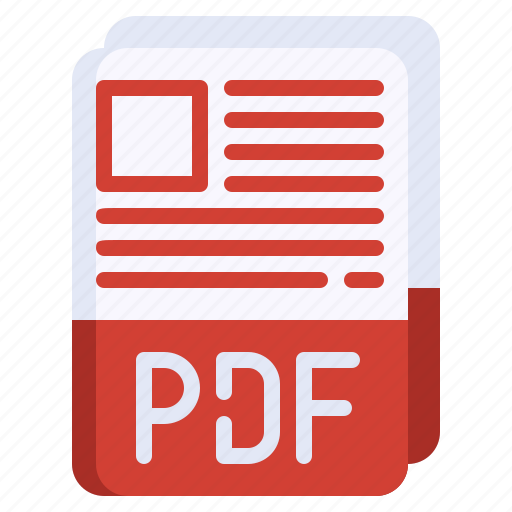 Pdf, file, format, portable, document, ui icon - Download on Iconfinder