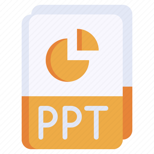 Ppt, format, extension, document, file icon - Download on Iconfinder