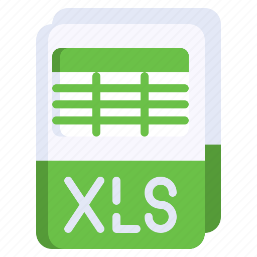 Xls, file, format, document, extension icon - Download on Iconfinder