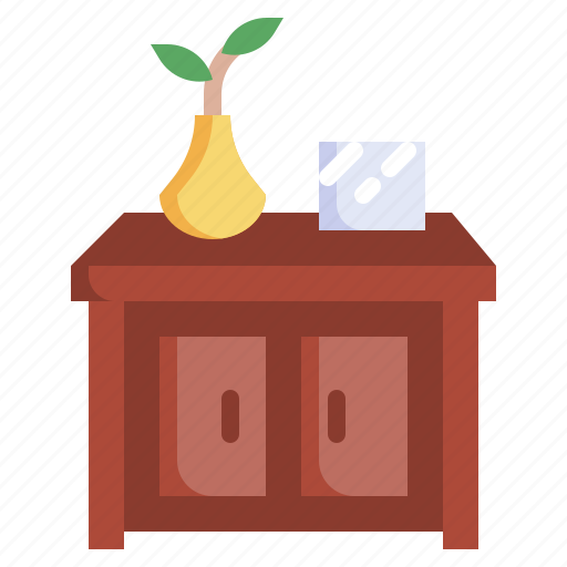 Cabinet, furniture, household, frame, vase icon - Download on Iconfinder