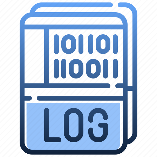 Log, file, code, format, document icon - Download on Iconfinder