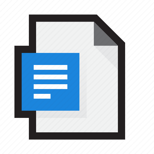 Doc, document, docx, word, text icon - Download on Iconfinder