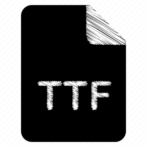 Document, file, ttf icon - Download on Iconfinder