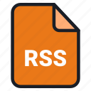 file, type, files and folders, file type, file format, file extension, archive, document, rss
