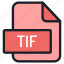 file, folder, format, type, archive, document, extension, tif 