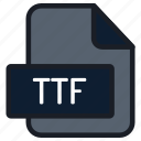 file, folder, format, type, archive, document, extension, ttf