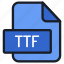 file, folder, format, type, archive, document, extension, ttf 