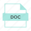 doc, document, file, text, word 