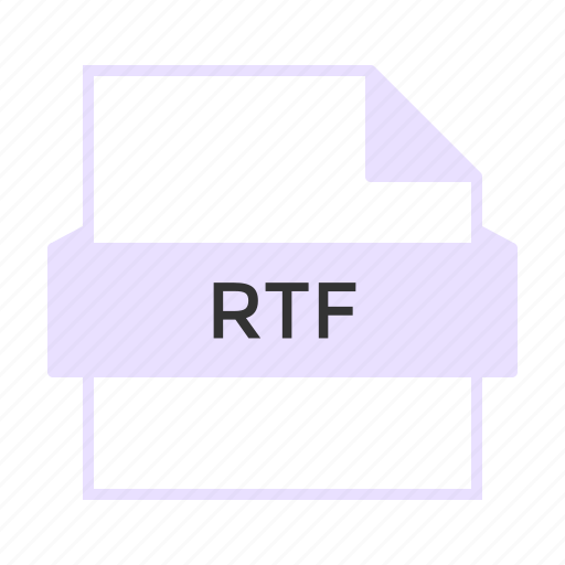 File, format, rich, rtf, text icon - Download on Iconfinder