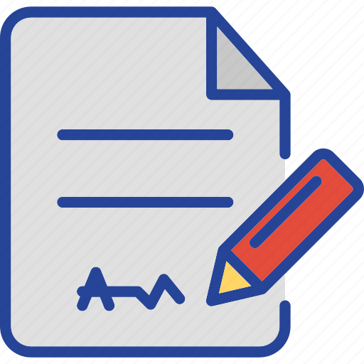 Agreement, contract, pen, signature, contract file icon - Download on Iconfinder