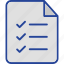 checklist, document, tasks, todo list, checklist file 