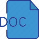 doc, document, extension, word, doc file