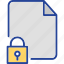 file, lock, page, protected, protected file 
