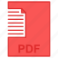 adobe, document, file, pdf 