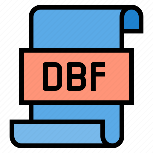 Dbf, file, document, form icon - Download on Iconfinder