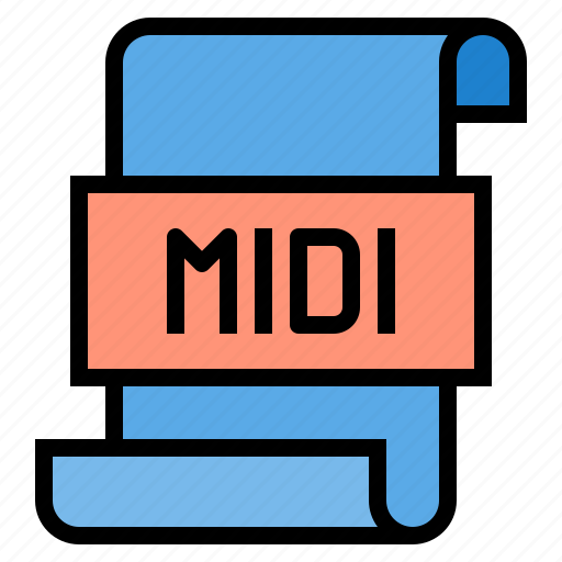File, midi, document, form icon - Download on Iconfinder
