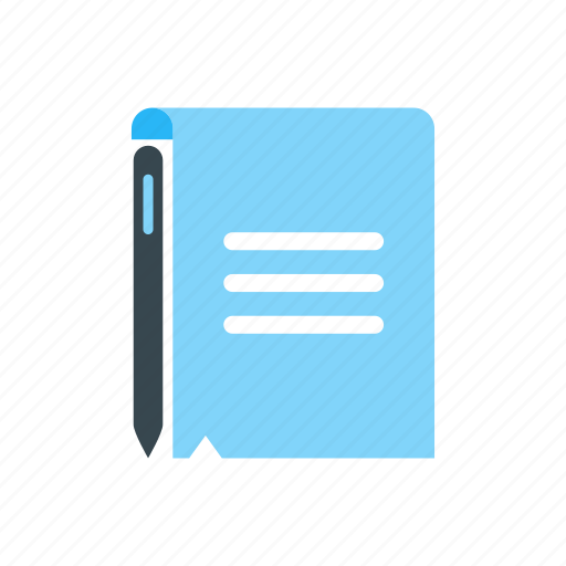 Document, paper, pen, write icon - Download on Iconfinder