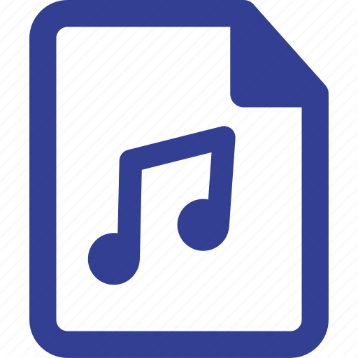 Audio, document, file, mp3, music file icon - Download on Iconfinder
