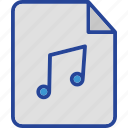 audio, document, file, mp3, music file