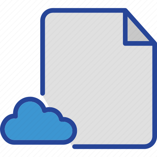 Cloud, document, file, share, cloud file icon - Download on Iconfinder